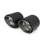 Fabspeed Porsche 718 GT4 / GTS / Spyder Deluxe Exhaust Tips (2020+) (Image: 2)