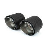 Fabspeed Porsche 718 GT4 / GTS / Spyder Deluxe Exhaust Tips (2020+) (Image: 2)