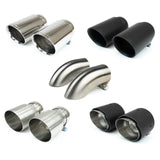 Fabspeed Porsche 718 GT4 / GTS / Spyder Deluxe Exhaust Tips (2020+) (Image: 1)