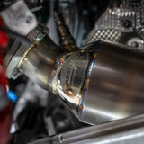 Fabspeed Porsche 718 GT4 / GTS / Spyder RENNKRAFT® Modular Street and Racing Headers with HJS Catalytic Converters (2020+) (Image: 9)