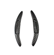 Fabspeed Matte Carbon GT Extended Shift-Paddle Covers for McLaren 650S, product view 2