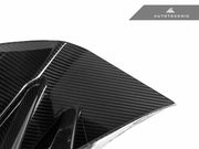 AutoTecknic Dry Carbon Corsa Front Bumper Lower Vent Set - G87 M2