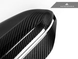 AutoTecknic M-Inspired Dry Carbon Mirror Cap Set - G60 5-Series | G70 7-Series