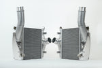 CSF 8211R Intercooler, raw billet, fits 19+ Cayenne Turbo, Urus, RS Q8, 2-row cores, drops IATs, drop-in, USA-made, pair. Shop now at PMB Performance.