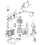 Restore your Porsche 928 (1978-84) with our Ignition Distributor Wire, ensuring guaranteed fitment and reliable engine operation. This direct OE replacement is designed for easy installation and correct appearance, with ozone-resistant materials to withstand intense engine heat. Replaces: 928 602 907 00.