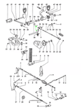 Bronze Clutch Clevis Bushing at Pedal Assembly