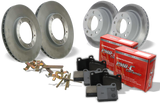 Porsche Brake Service Bundle for 911/912 Steel Calipers (65-89)