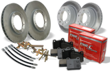 Porsche Brake Service Bundle for 911/912 Steel Calipers (65-89)