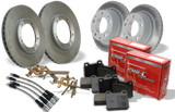 Porsche Brake Service Bundle for 911/912 Steel Calipers (65-89)