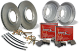 Porsche Brake Service Bundle for 911/912 Steel Calipers (65-89)