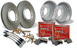 Porsche Brake Service Bundle for 911/912 Steel Calipers (65-89)