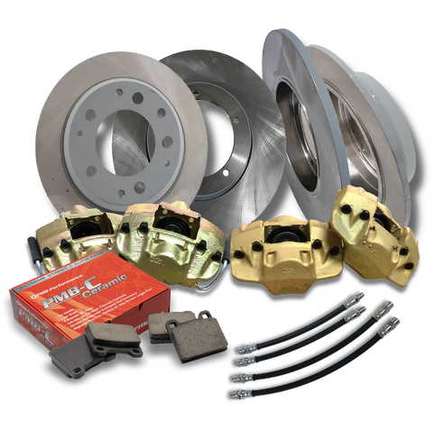 Porsche Brake Bundle for 911/912 Steel Calipers (65-89)