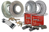 Porsche Brake Service Bundle for 911/912 Steel Calipers (65-89)