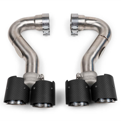 Fabspeed Porsche 955 S Deluxe Quad Style Tips (2002-2007) (Image: 1)