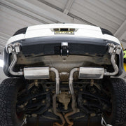 Fabspeed Maxflo Rear Exhaust for Porsche 955 Cayenne S, product view 2