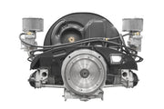 Top view of the EMPI 1914cc magnesium-case turn-key engine