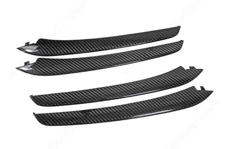 Image of Carbon Fiber Right and Left Front Bumper Grill Vents - Porsche 981 Boxster/Cayman