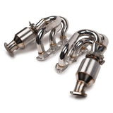 Fabspeed Porsche 981 Boxster / Cayman RENNKRAFT® US PATENTED Modular Headers with HJS Catalytic Converters (2013-2016) (Image: 3)