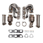 Fabspeed Porsche 997.2 Carrera RENNKRAFT® Modular Headers with HJS Catalytic Converters (2009-2011) (Image: 2)
