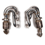 Fabspeed Porsche 987.2 Boxster / Cayman RENNKRAFT® Modular Headers with HJS Catalytic Converters (2009-2012) (Image: 1)