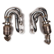 Fabspeed Porsche 987.2 Boxster / Cayman RENNKRAFT® Modular Headers with HJS Catalytic Converters (2009-2012) (Image: 1)