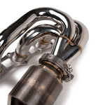 Fabspeed Porsche 987.2 Boxster / Cayman RENNKRAFT® Modular Headers with HJS Catalytic Converters (2009-2012) (Image: 6)