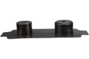 Replace your Boxster or Cayman front brake pad shim with Uro Parts. OE dimensions, high-quality materials for quiet operation and long-lasting performance.