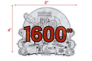 EMPI Engine Decal 1600cc
