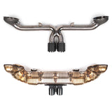 Fabspeed Porsche 992 GT3 / GT3 RS TITANIUM Supercup Cat-Back Exhaust System Non valved (2022+) (Image: 2)