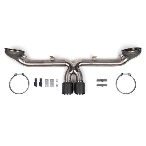 Fabspeed Porsche 992 GT3 / GT3 RS TITANIUM Supercup Cat-Back Exhaust System Non valved (2022+) (Image: 1)