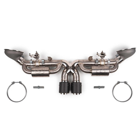 Fabspeed Porsche 992 GT3 / GT3 RS Titanium Valved Cat-Back Exhaust System (2022+) (Image: 1)