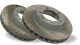 Sebro Front Brake Disc Pair for Porsche 993 - All Years and Models EXCEPT Carrera 4S