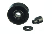 Upper Accessory Drive Belt Idler Pulley for Porsche 911, Cayman, and Boxster. OE dimensions, durable construction, corrosion-resistant, and 24-month warranty.