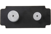 Top View Front brake pad shim for Porsche 911, offering superb fitment, heat resistance, and durability, backed by a 24-month warranty.