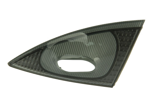 front view Left headlight trim reflector for Porsche 911/Boxster, designed for perfect fitment, UV resistance, and long-lasting durability. 24-month warranty included.