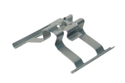 URO Parts rear brake pad retainer clip for Porsche 911. OE-fit, durable, and designed for quiet operation and resistance to brake heat and weathering.