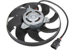 Rear URO Parts right auxiliary fan assembly for Porsche 911, Boxster, and Cayman. OE-fit, durable, and ensures efficient cooling and quiet operation.