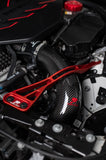 RENNELEMENT G90/G99 M5 3.5” Dry Carbon Fiber Front Mount Intake System