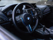 AutoTecknic Painted Steering Wheel Trim - F87 M2 | F80 M3 | F82/ F83 M4 | F10 M5 LCI | F06/ F12/ F13 M6