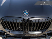 AutoTecknic Painted Glazing Black Front Grille - G07 X7 LCI