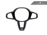 AutoTecknic LCI Carbon Steering Wheel Trim - G22/ G26 4-Series 2025-Up