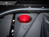 AutoTecknic Dry Carbon Charge Cooler Tank Cap Cover - F91/ F92/ F93 M8
