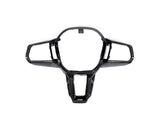 AutoTecknic Carbon Fiber Steering Wheel Trim - G45 X3 M-Sport