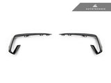 AutoTecknic Carbon Fiber Front Bumper Trim Set - G01 X3 | G02 X4 M40I Pre-LCI