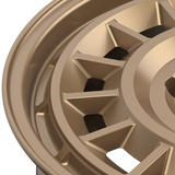 Fifteen52 Alpen MX Desert Bronze Wheel for Porsche Macan. Cast, multi-spoke, off-road ready. 17x8, 5x112. PMB Performance expertise. $305/ea. Inquire now!