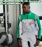 Alpinestars KMX-9 v3 Graphic 6 Kart Racing Suit, FIA Karting Suit