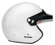 Icon B2 Open-Face Auto Racing Helmet for Snell SA2020
