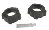 Bugpack Black 1-7/8-Inch Knobby Spring Plate Grommets for VW Type 1 and Type 3