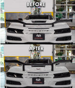 Fabspeed Carbon Wing Risers for Corvette C8 Z06 Z07, product view 3