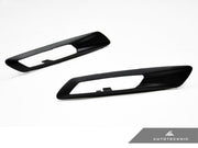 AutoTecknic Replacement Stealth Black Fender Light Trims - F10 Sedan / F11 Wagon | 5 Series